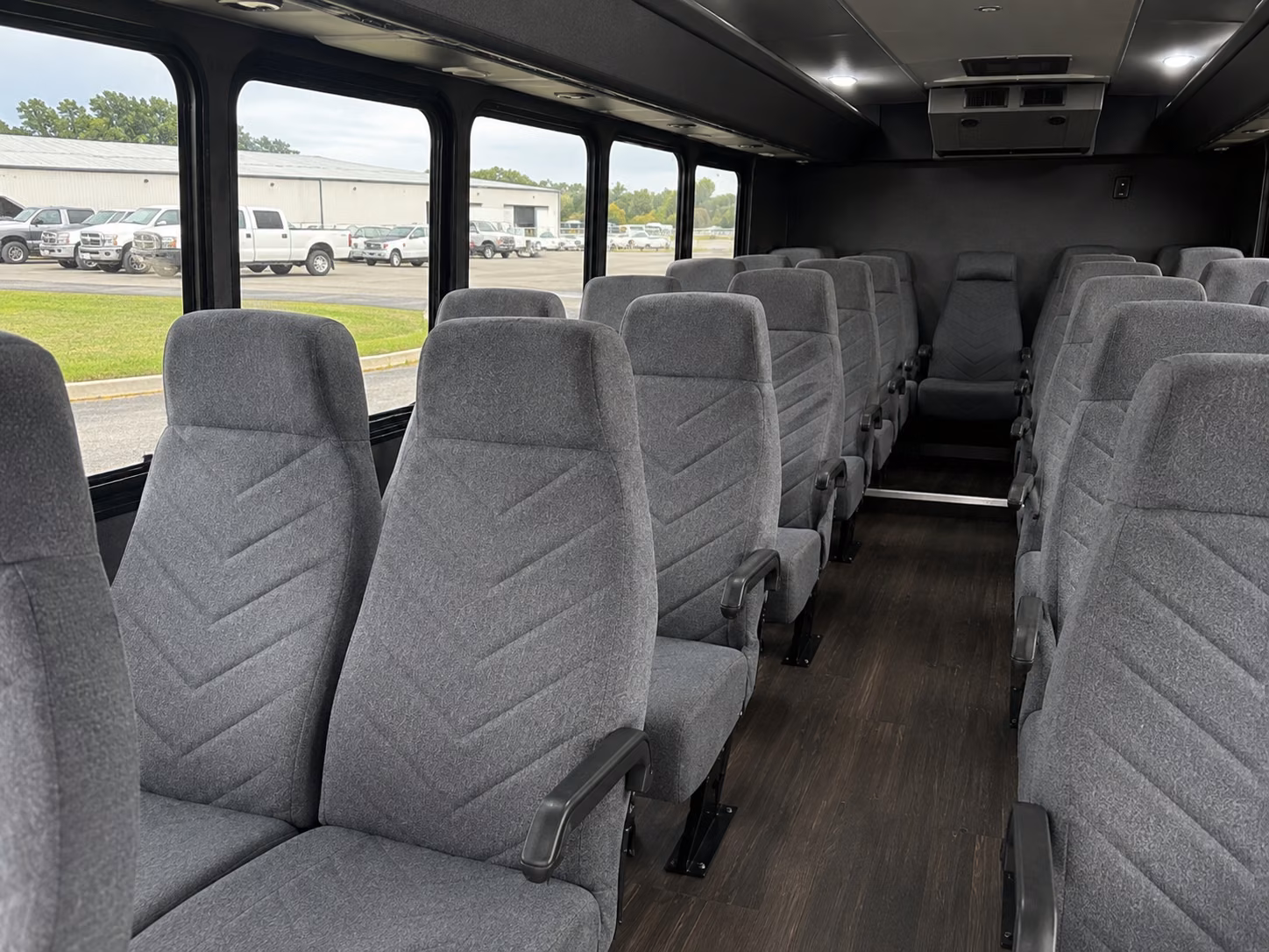 centennial 18 passenger minibus interior
