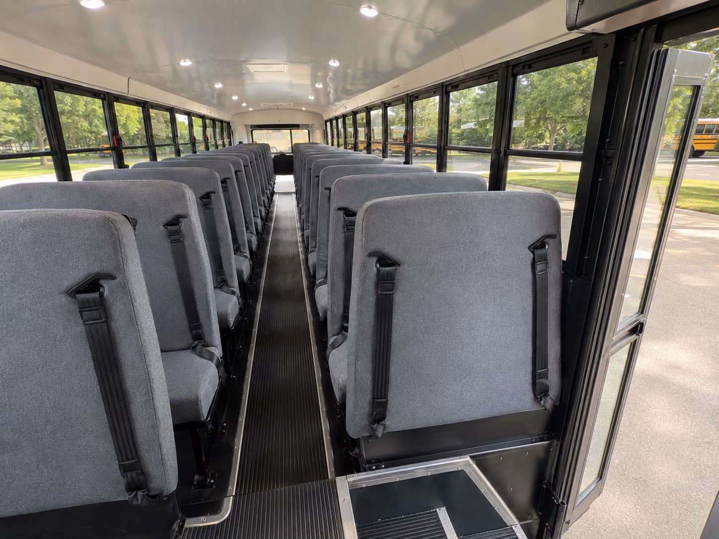 centennial school bus inside