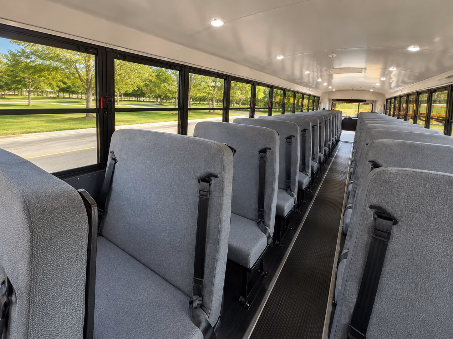centennial school bus interior