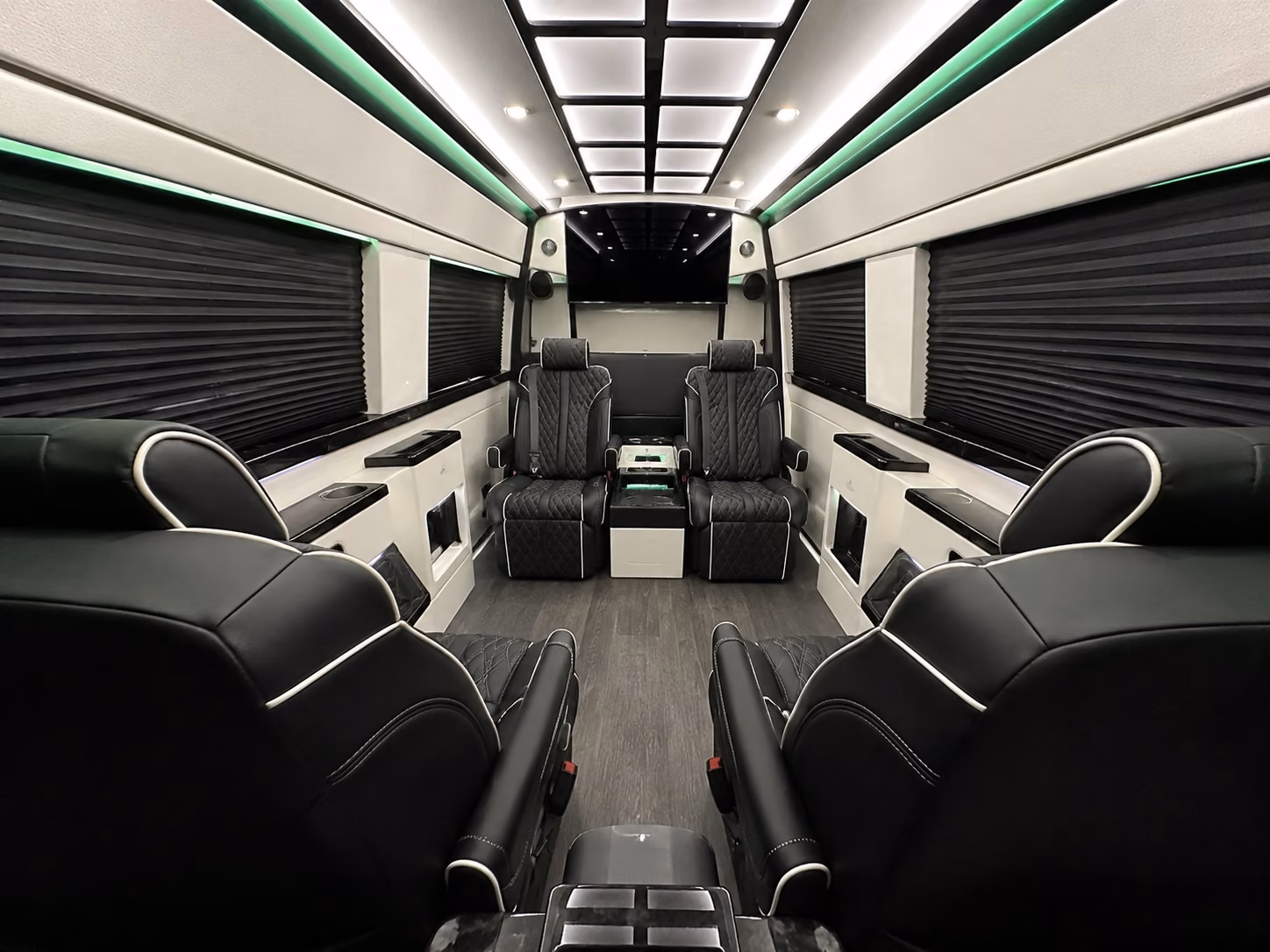 centennial sprinter van with driver inside