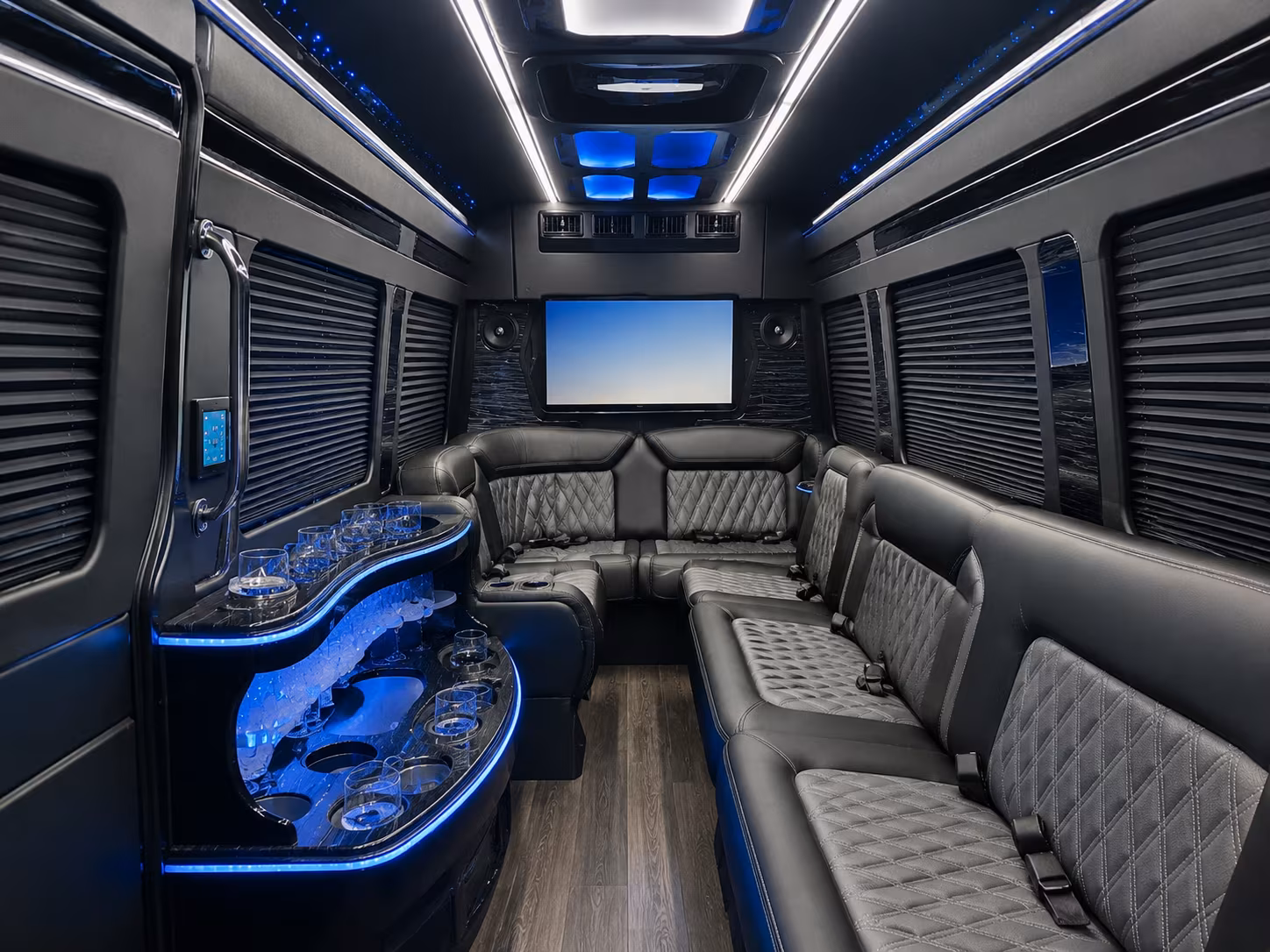 shuttle buses for weekly worship services in centennial